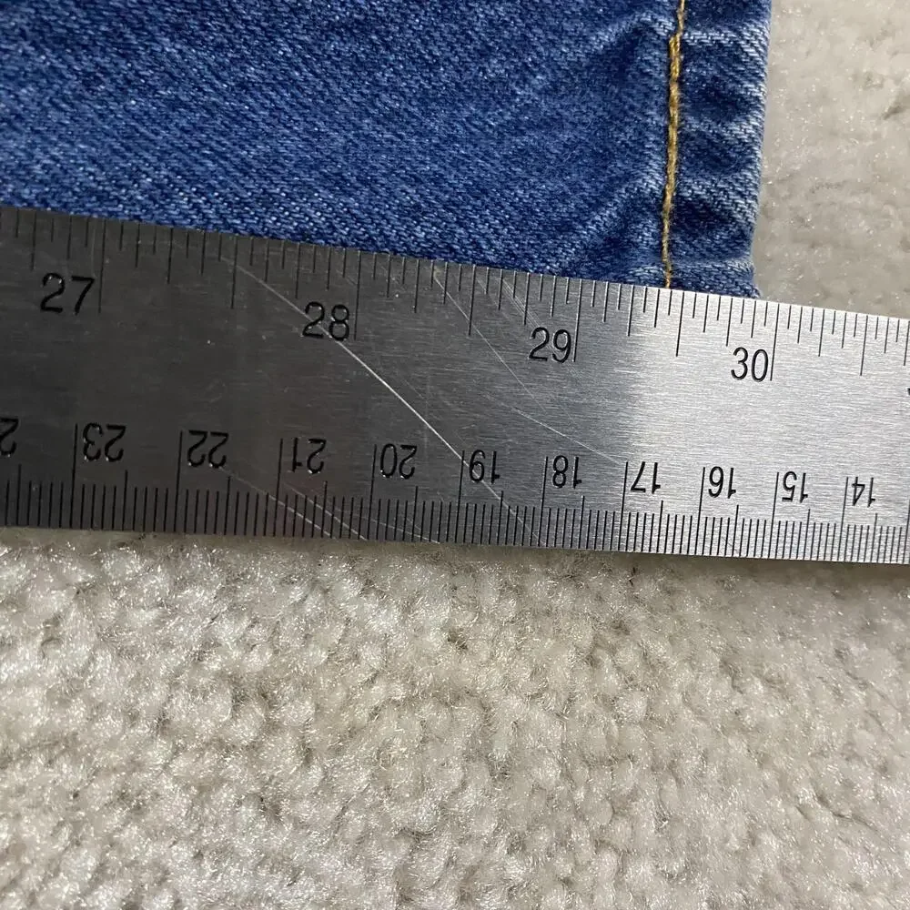 VTG Levis 505 Jeans Mens 36x30 Blue Regular Straight Leg Denim USA 90s